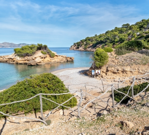 Photograph of the beach of La Victoria