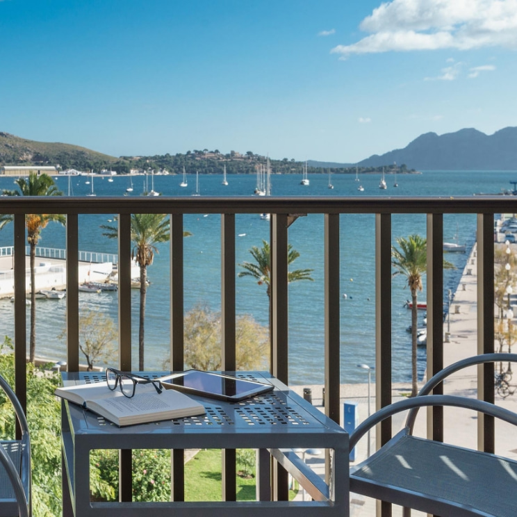 Vues du balcon de la chambre double avec terrasse et vue sur la mer (Double Avec Vue sur la Mer et Terrasse)
